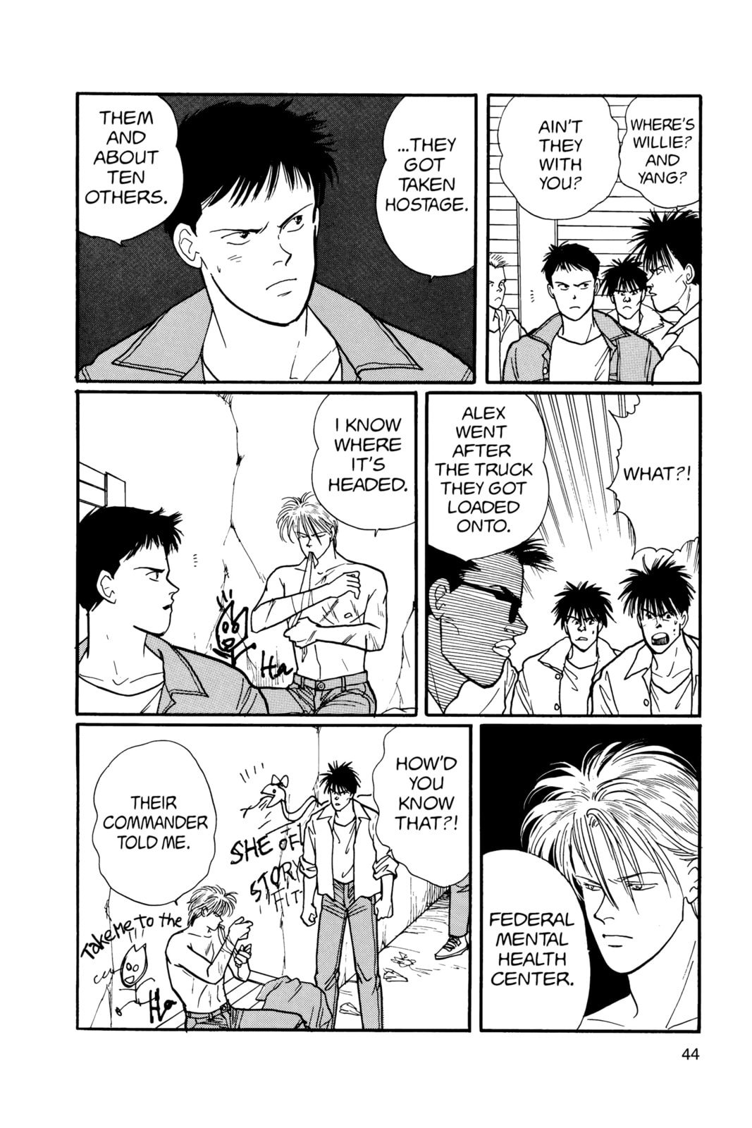 Banana Fish Chapter 17 image 040